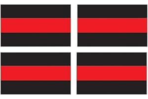 Support our heroes with Thin Red Line Sticker