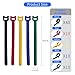 80 PCS 6 Inches Multi-Colour Reusable Cable Ties Cord Straps Multi-Purpose Wire Ties Cord Wrap Hook and Loop Organizer Cable Management,Adjustable Cord Ties for Organizing Home,Office,Data Centers