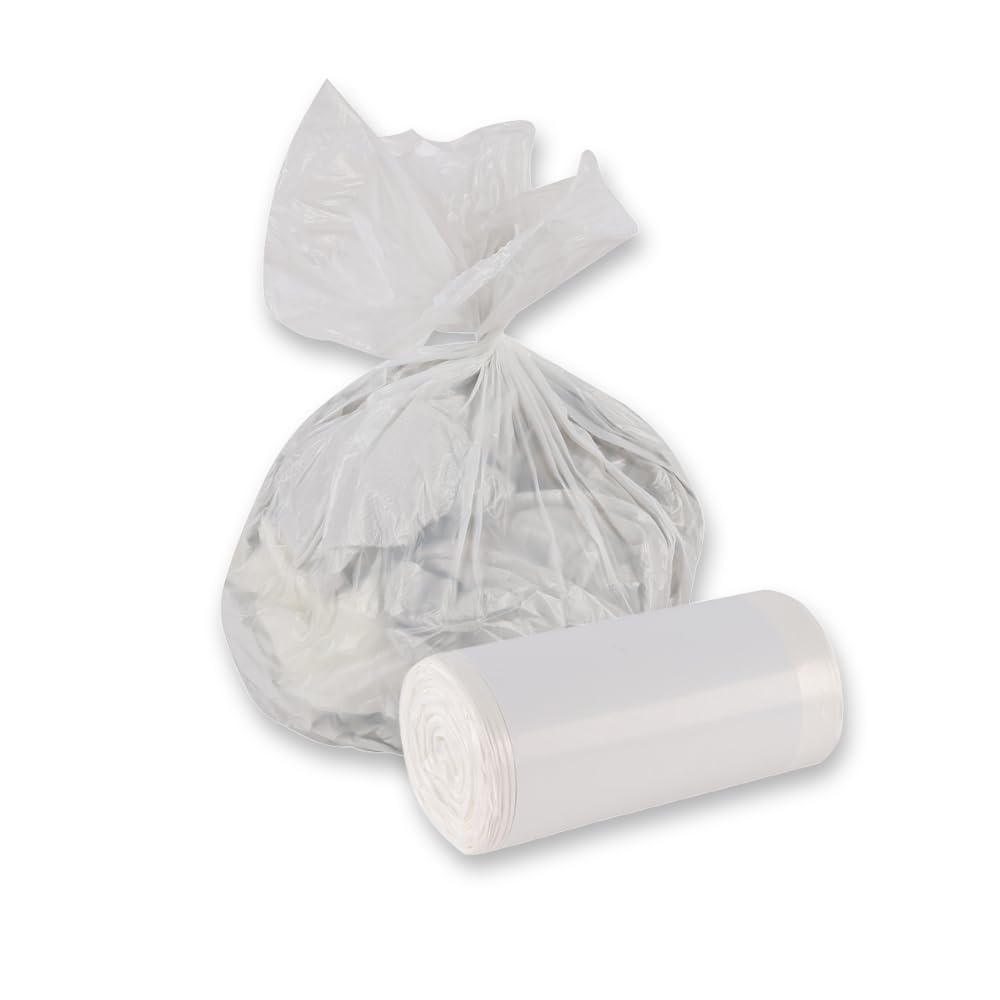 1920 Stück Müllbeutel, FRANZ MENSCH, 10l, weiß, HDPE, für Kosmetikeimer | Copilot said: 11my Folienstärke, auf Rolle, reißfest, Abfallsack, Müllsack, Mülltüte, Kosmetiktüte, Hygienebereiche
