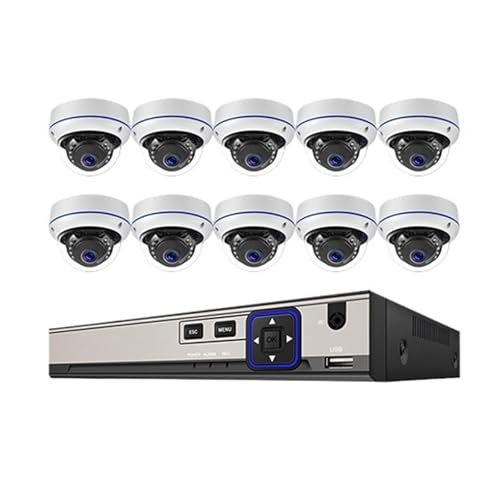 8MP 4K PoE NVR ZLeBJVXe Oh CeWFgԊOiCgrW 3.6mm [VmI[fBI(2T,10CH NVR x10Camera)