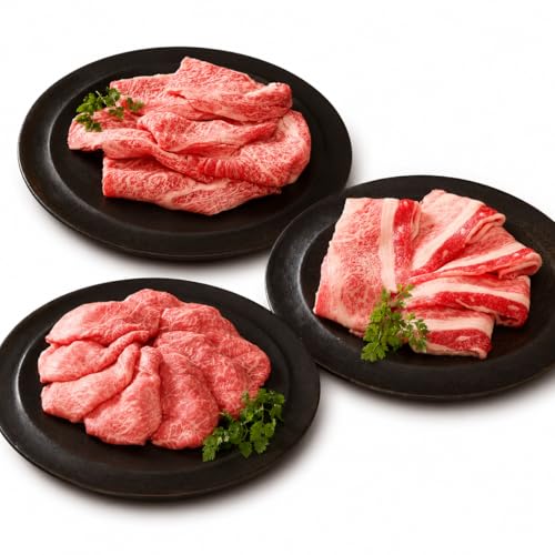 [1週間以内発送]神戸牛 すき焼き3種食べ比べセット 1.8kg 肩ロース・もも・バラ 各600g