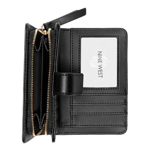 Nine West lockup 9 french wallet2