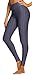 Beelu Damen Gym Leggins Hohe Taille Kompressions Push Up Leggings Fitnesshose mit Bauchkontrolle (S, V-Marine)