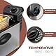 Clatronic Fritteuse mit 3L Kapazität | Friteuse mit Fett | Friteuse Öl mit Kaltzonentechnik & Abtropfvorrichtung | Fritteusen mit stufenlos regelbarerem Thermostat | 2000W | Gastro Friteuse FR 3586