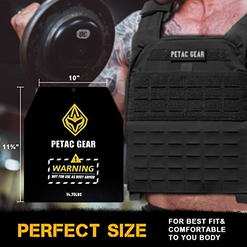 Petac Gear Weights Plates For Weighted Vest For Men Workout,Strength Training Vests Equipment Workout Gear #TOP2