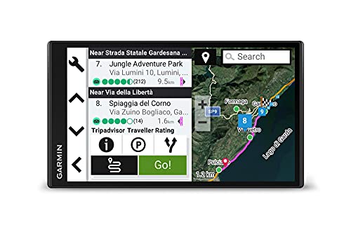 Garmin Campervan – GPS pour Mini Vans avec écran Couleur de 6,65’’ – Spécial Road Trips - Carte Europe entière 46 Pays