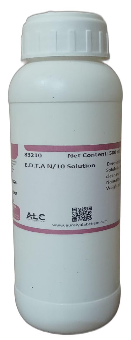 ALC E.D.T.A N/10 Solution, Clear and Colourless Liquid, Normality 0.1 ± 0.005N, 500 ml, 83210-image-17
