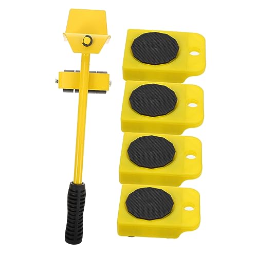 Elevador de muebles de 5 piezas con deslizadores para mover objetos pesados
