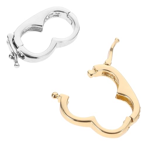 VILLCASE 2pcs Necklace Shortener Clasp - Image 3