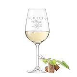 📐 ABMESSUNGEN – Das zeitgenössische Leonardo Weinglas hat ein Standard Füllvolumen von 230ml und ein Randvollvolumen von 450ml. Somit ordnet sich unser Weinglas genau zwischen einem klassischen Weißwein- und Rotweinglas ein und ist dadurch ein echter Allrounder für Rotwein & Weißwein Liebhaber. Gesamtmaße: 22 x 8,5 x 8,5 cm (HxBxT); Kelchhöhe ca. 12,1 cm
