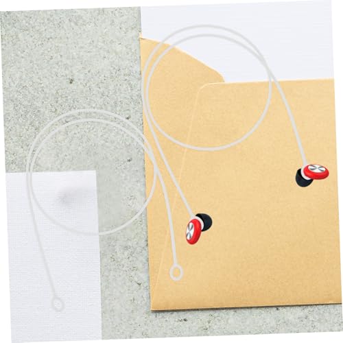 WOONEKY 2Pcs Silicona Cordón Anti-pérdida para Auriculares miniatura 7