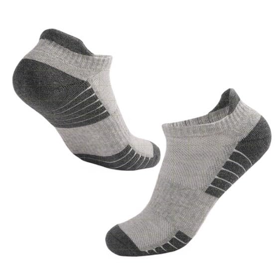 Gepolsterte Sportsocken – Gepolsterte Laufsocken for lange Distanzen for Männer und Frauen, atmungsaktive Sportsocken