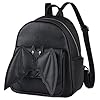 TIMCORR Fledermaus-Rucksack, schwarzer Mini-Rucksack, schicker Fledermaus-Gothic-Rucksack, kleiner Leder-Rucksack, Geldbörse, Mini-Gothic-Tagesrucksack mit Flügeln für Damen, modischer Tagesrucksack #1