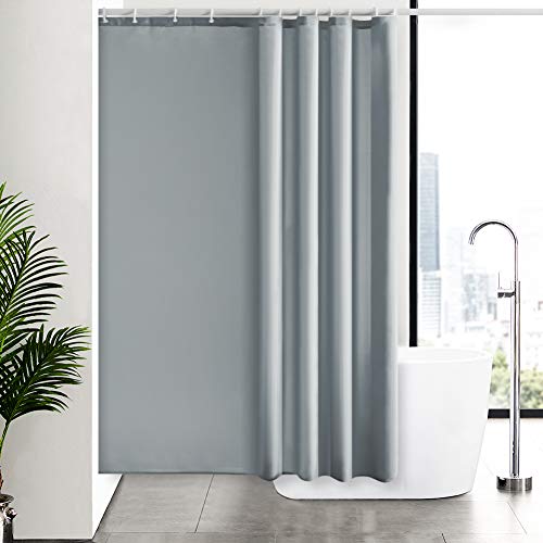 New Power Tende Doccia, Tessuto Anti-Muffa Grigio