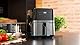 Cecotec Heißluftfritteuse 5,5 L Cecofry Full InoxBlack Pro 5500. 1700 W, Fritteuse ohne Öl, Diät und Digital, Touchpad, Edelstahl-Finish, PerfectCook-Technologie, Thermostat, 8 Modi