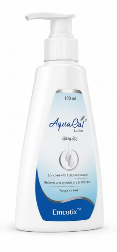 New Aqua-aoat Emcure Natural Nourishing, Non-Greasy with Oatmeal Extract and Vitamin E Moisturizing Body Lotion - 100Ml-image-35