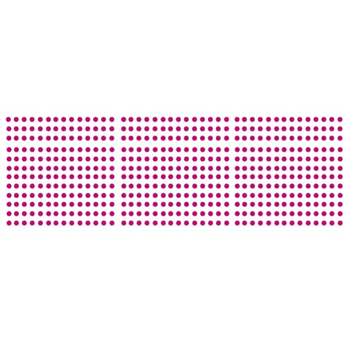 Image of Comet Busters Round Velvet Bindi for Women (BF-1) (Pink-2mm) (Pack of 10)