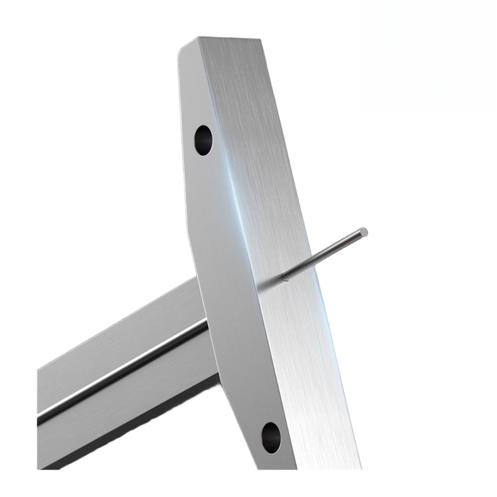 Jauge de profondeur numérique en acier inoxydable - Résolution 0,01 mm - Avec pointe de mesure de 2 mm - Pour des mesures précises des trous de perçage - Arrêt automatique - Noir