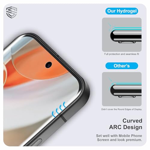 Image of Anti Glare Matte TPU hydrogel Edge to Edge Screen Protector Guard For Google Pixel 9 Pro XL and Google Pixel 10 Pro XL (6.8 Inch) With Installation Kit | Support Fingerprint