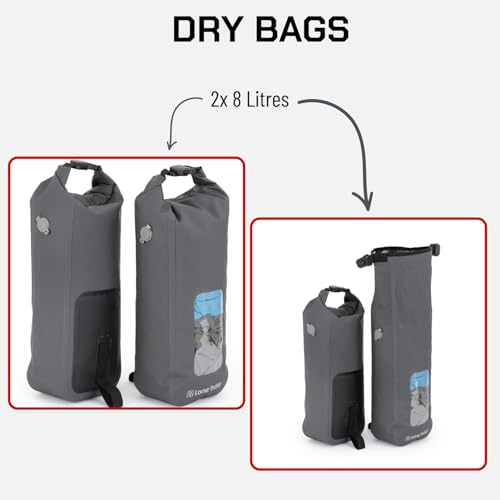 Alforjas impermeables 16L para motocicleta BMW GS miniatura 6