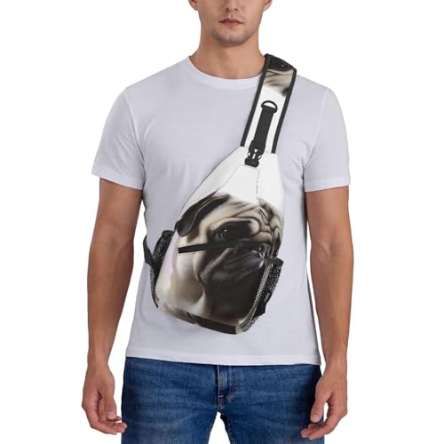 Mochila diagonal tipo bandolera para hombre y mujer miniatura 7