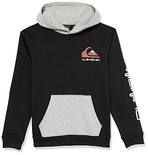 Quiksilver Boy's Omni Logo Hoodie Pullover Sweatshirt
