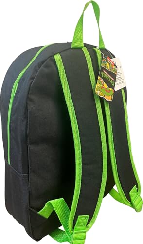 Ruz Kid's Licensed 15 Inch School Bag Backpack (Ninja Turtles)4