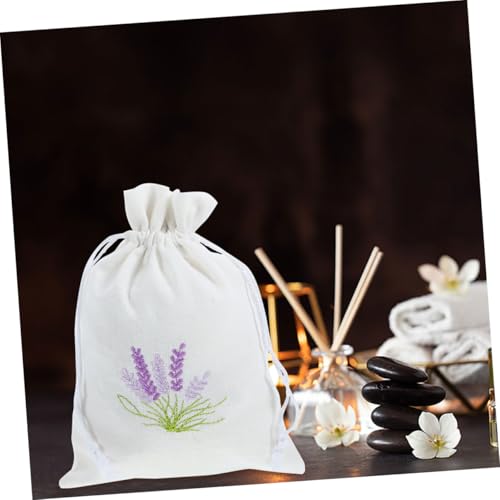 Bolsita sachet de algodón para fragancia lavanda reutilizable miniatura 5