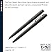 Fisher Space Pen Military Cap-O-Matic Pen, Pressurized Ballpoint Pen, Writes Upside Down and in Extreme Temperatures, Black Ink, Medium Point, Pocket Clip, Gift Box, Made in the USA