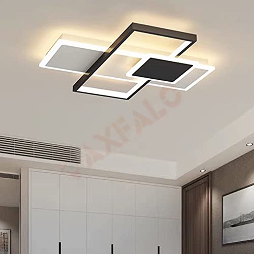 Plafonnier LED rectangle en acrylique pour éclairage de salon - 3