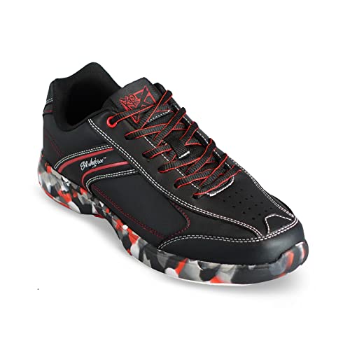 KR Strikeforce Flyer Lite Red Camo Athletic Bowling Shoe3