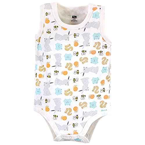 Image of Hudson Baby Unisex Baby Cotton Sleeveless Bodysuits