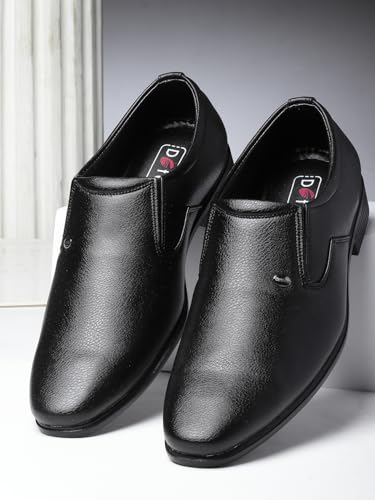 Image of Action-OFFICE-81 Synthetic Leather Stylish & Comfortable Formal Shoes for Men
