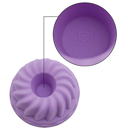 To encounter 24Pack Mini Silicone Baking Cups, Pumpkin Silicone Molds for Jelly, Nonstick Fancy Dessert Mold, Jello and Mini Cakes Molds