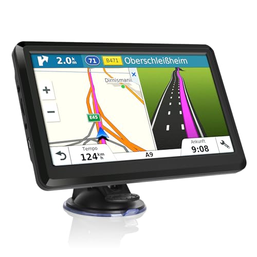 GPS Navigation for car Truck & RV & Car, Driver Alerts, Turn-by-Turn Directions,Car GPS Navigation 2026 Map and Free Update Map