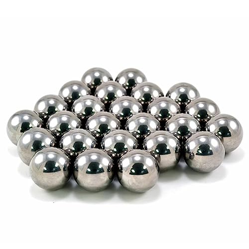 Image of 25 Pieces 1 /2 inch(0.5'') Steel Bearing Balls Precision Bearing Steel Ball Assortment Kit(13mm)