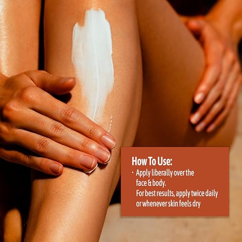 NATURE WELL Clinical Brighten & Hydrate Vitamin C Moisture Cream Skincare for Face, Body & Hands, Revitalizes Dull-Looking Skin, Promotes A Glowing Complexion, Helps Visibly Improve Skin Texture, 16oz