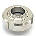 25mm SS304 Stainless Steel Sanitary SMS Weld On Socket Union Set Pipe Fitting For Industries