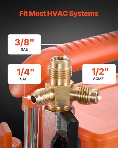 Bomba de Vacío VEVOR 7 CFM 3/4 HP para HVAC miniatura 4