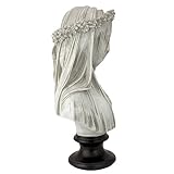 Design Toscano Ukryta statuetka biustu Panny, wymiary: 22,8 cm x 15,2 cm x 35,5 cm