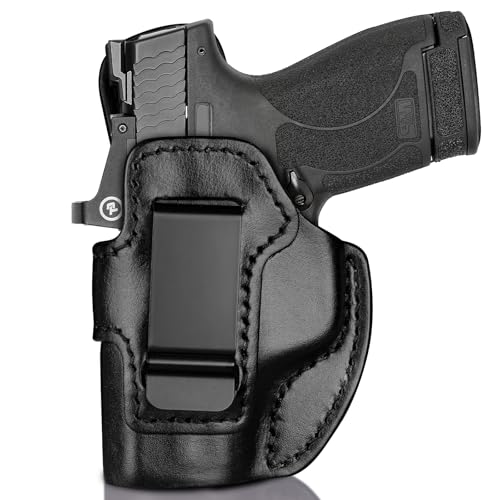 Premium IWB Leather Holster Black Left