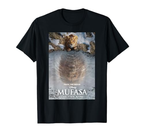 Image of Disney Mufasa: The Lion King the Official Movie Poster Art T-Shirt