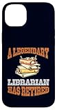 Retired Librarian Gift Funny Retirement Party Tee