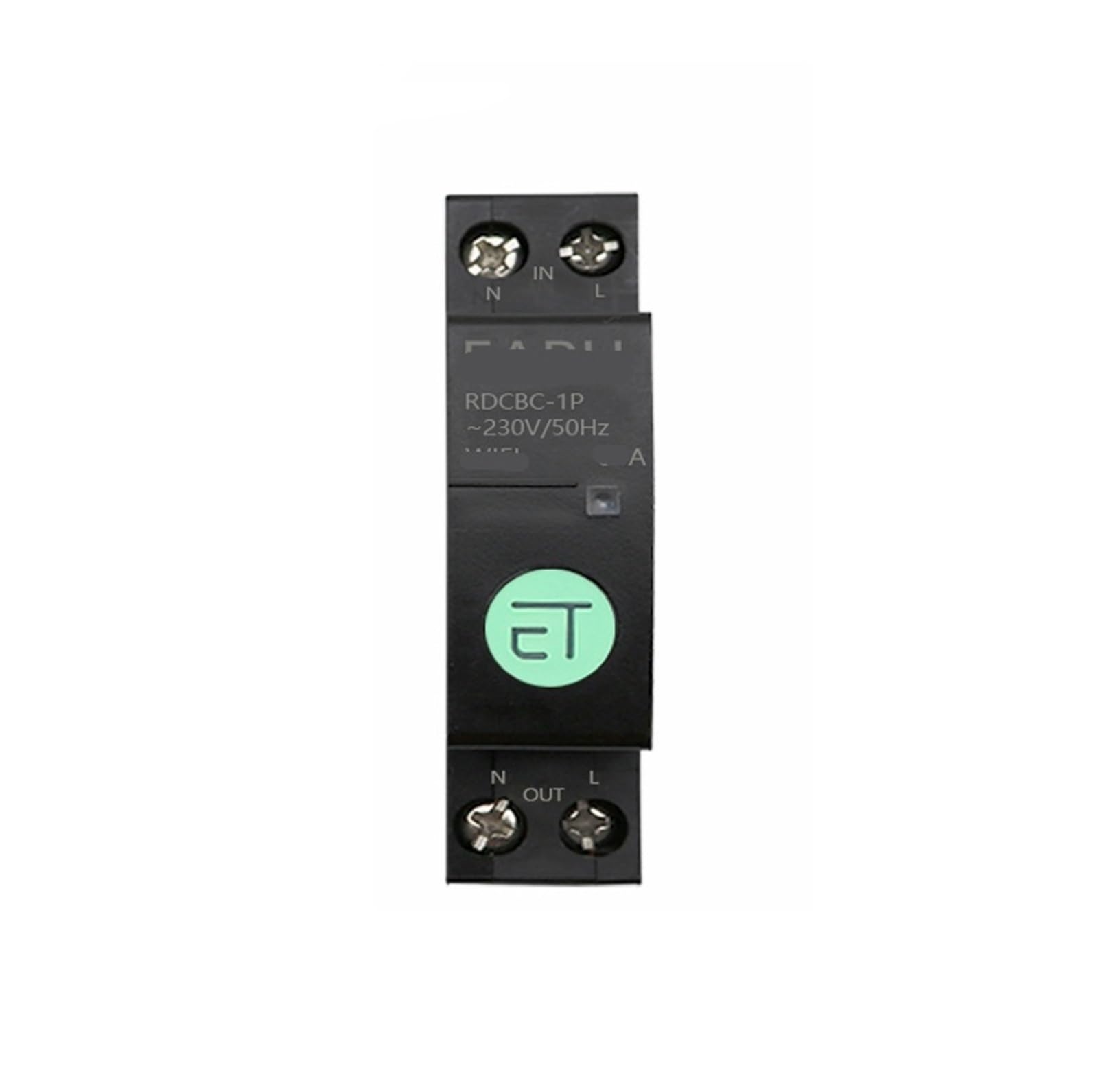 Disjoncteur RDBCB minuterie intelligente et interrupteur relais connecte 25V noir