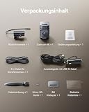 Baseus VD1 Pro Dashcam Auto Anteriore e Posteriore 4K/1080P, Telecamera Auto con Modalità di Parcheggio a Batteria Supportata da Solare, Visione Notturna STARVIS, 5GHz WiFi, GPS, Scheda 64GB - 10