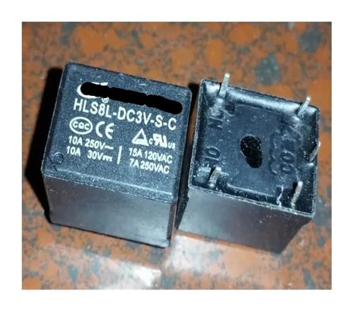 Relé de 5 pines HLS8L-DC3V-S-C de conmutación T73-1C para proyectos 5A