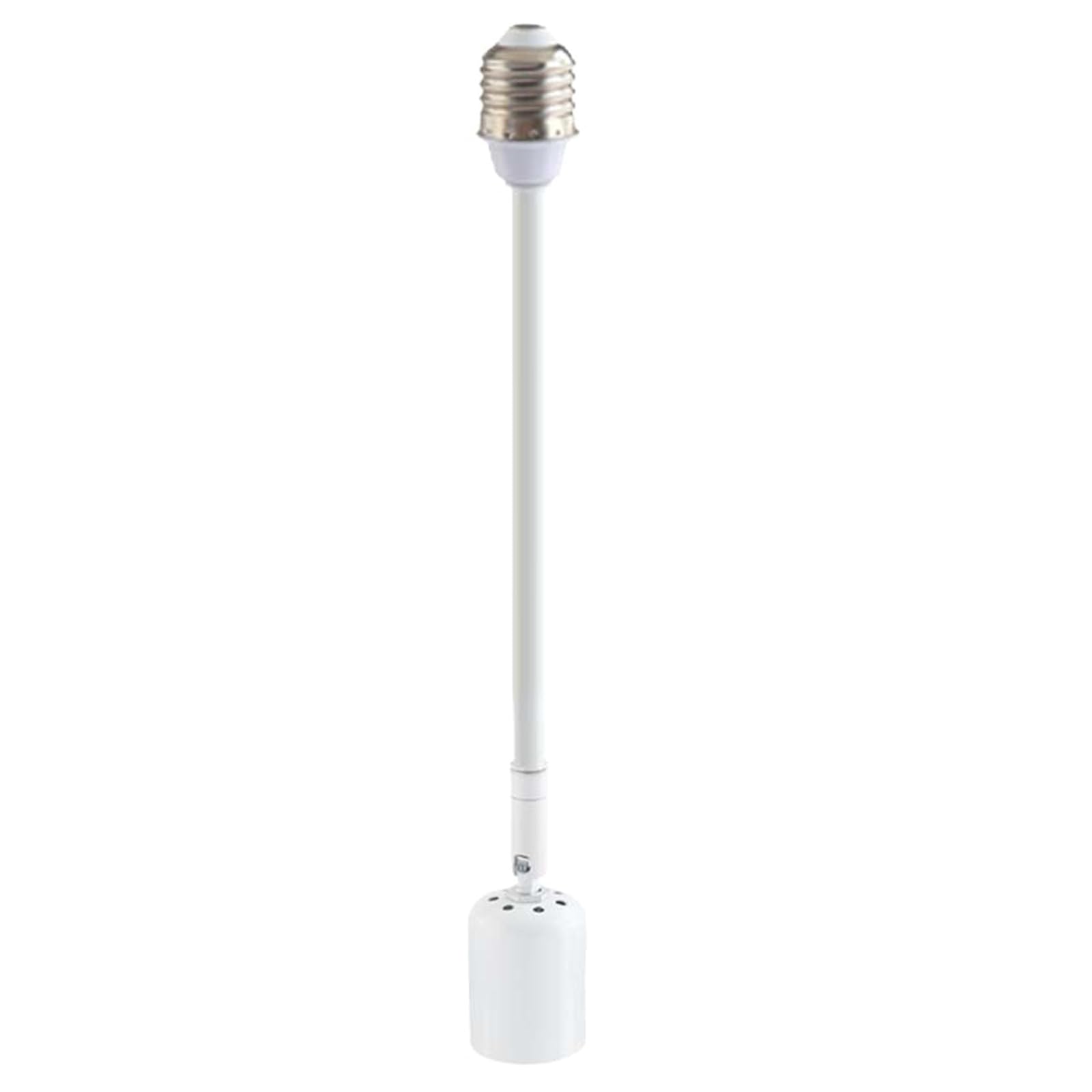 HDOYTXXM E27 Light Bulb Holder with Ceramics Extendable and Rotatable Adapter Converters for Home Lighting Swivels Sockets