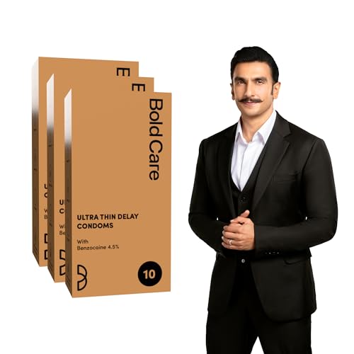 Image of Bold Care Ultra Thin Long Last Condoms (Pack of 3)