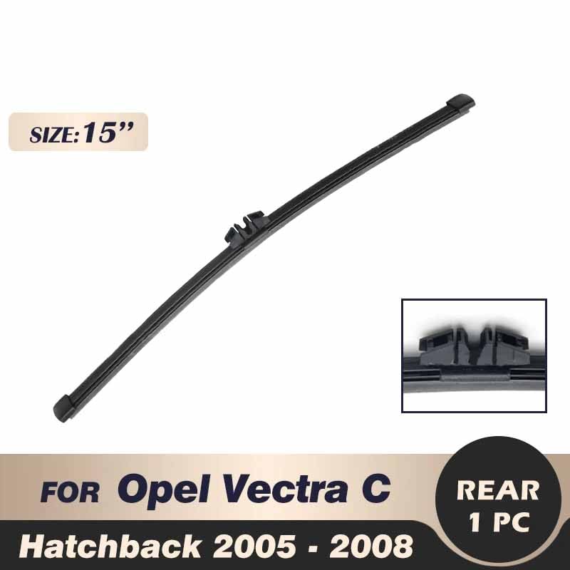 1 sztuka tylnej wycieraczki do samochodu Opel Vectra C Hatchback Liftback 2005-2008 naturalna guma zamiennik piór wycieraczek
