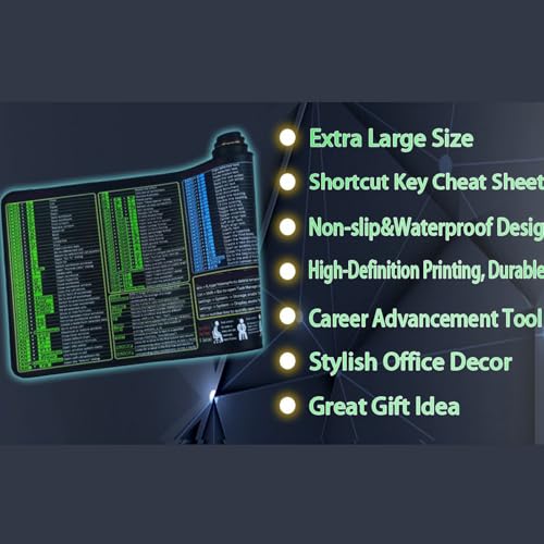 Tapis de souris ergonomique multifonction grand tapis de bureau informatique
